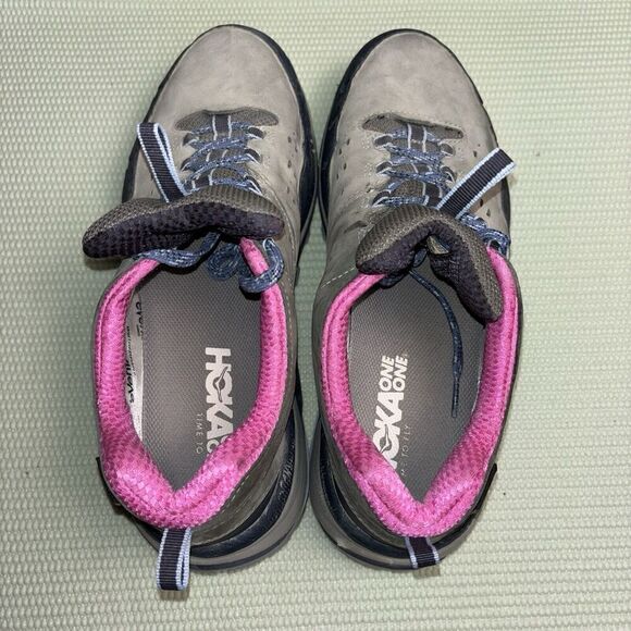 Hoka One One Tor Summit WP Shoes Women’s Sz 10 1008981 SGHY Steel Grey Hydrangea - Picture 8 of 9